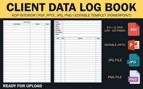 Tree Service Client Data Logbook
