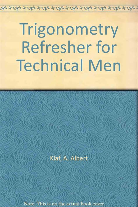 Trigonometry Refresher for Technical Men