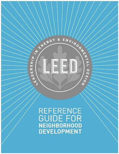 USGBC LEED Neighborhood Development Study Guide