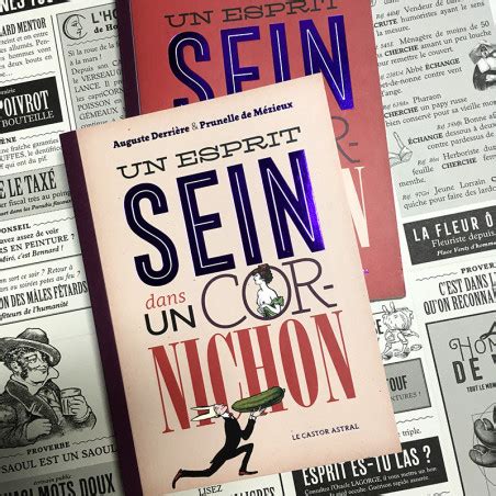 Un esprit sein dans un cornichon