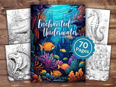 Underwater Coloring Book (Dutch Edition)