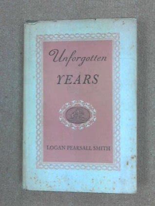 Unforgotten Years