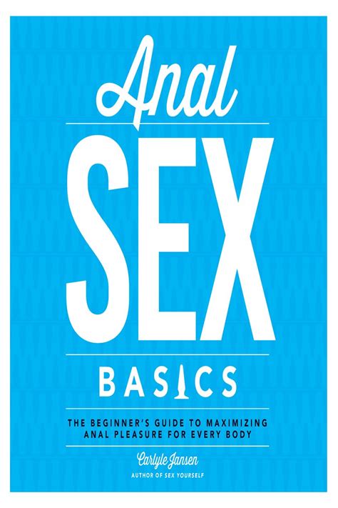 Uninhibited Anal Sex