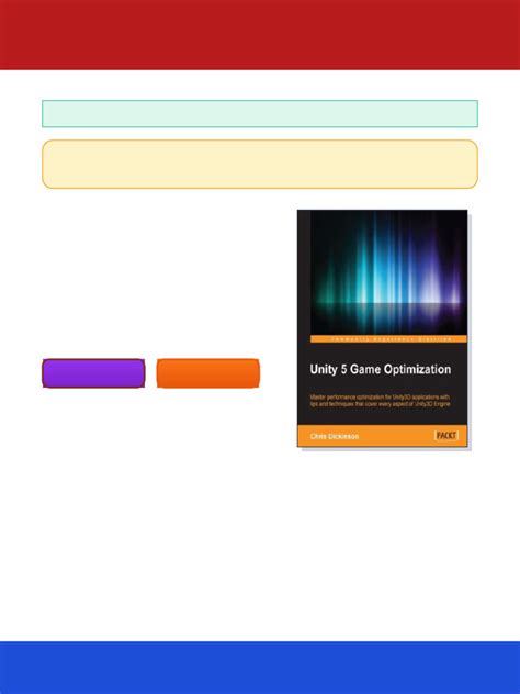 Unity 5 Game Optimization