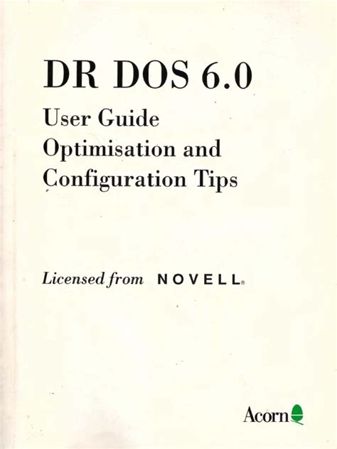 Using Dr DOS 6