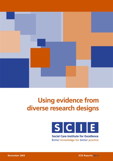 Using Evidence from Diverse Research Designs