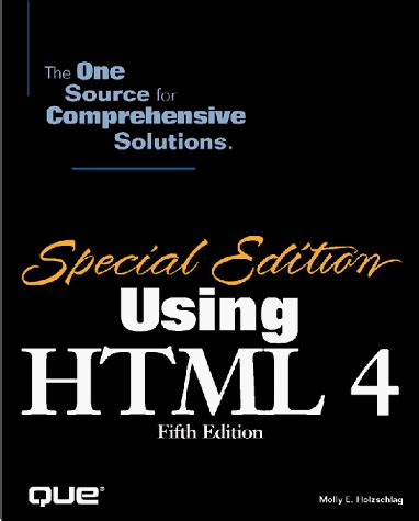 Using Html 4 (SPECIAL EDITION USING)