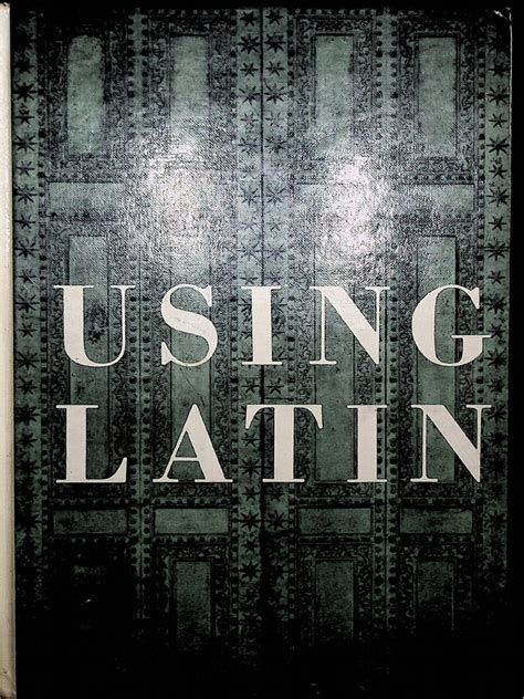 Using Latin: Book 1
