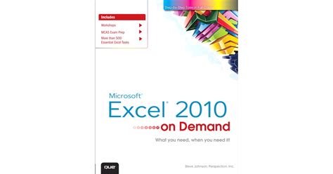 Using Microsoft Excel 2010