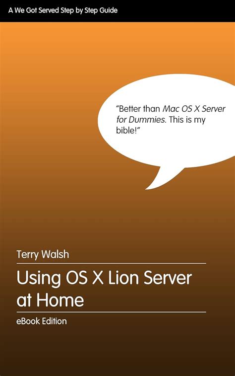Using OS X Lion Server at Home