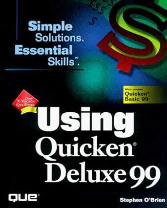 Using Quicken Deluxe 99 (Using Series)