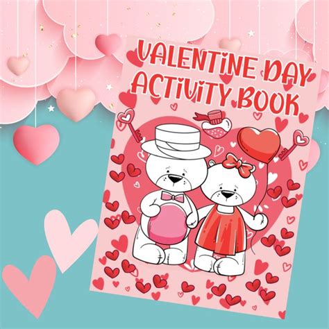 Valentine's Day Activity Book For Kids