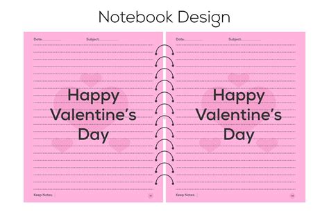 Valentines Day Notebook