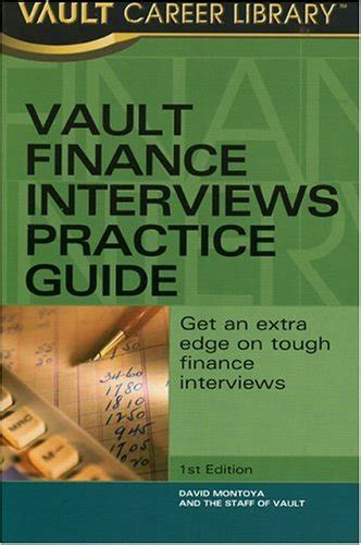 Vault Finance Interviews Practice Guide