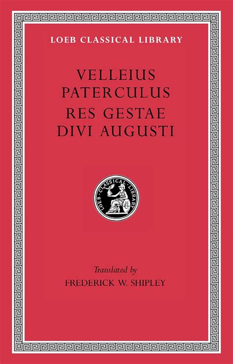 Velleius Paterculus (Loeb Classical Library)
