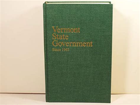 Vermont State Government Since 1965