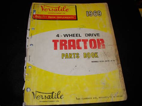 Versatile D145 Operators Manual