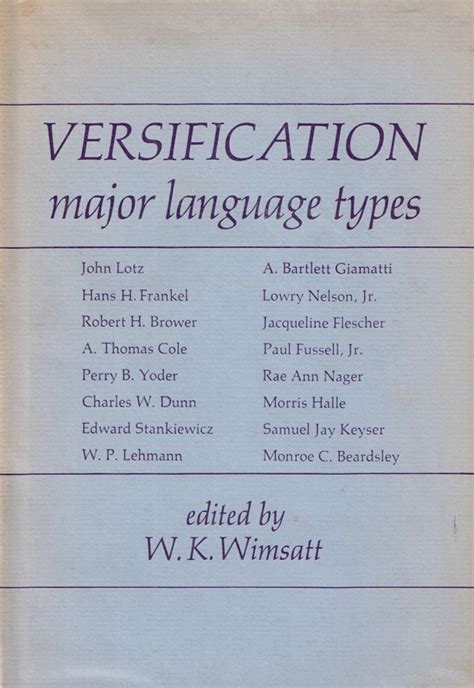 Versification