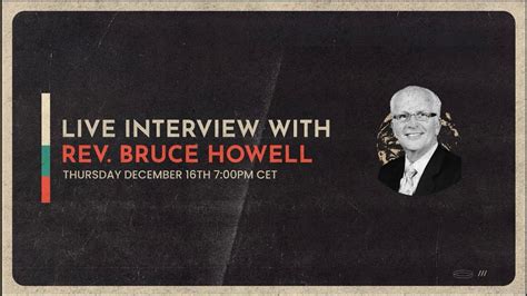 Video - Bruce Howell - Foreign Missions Service II