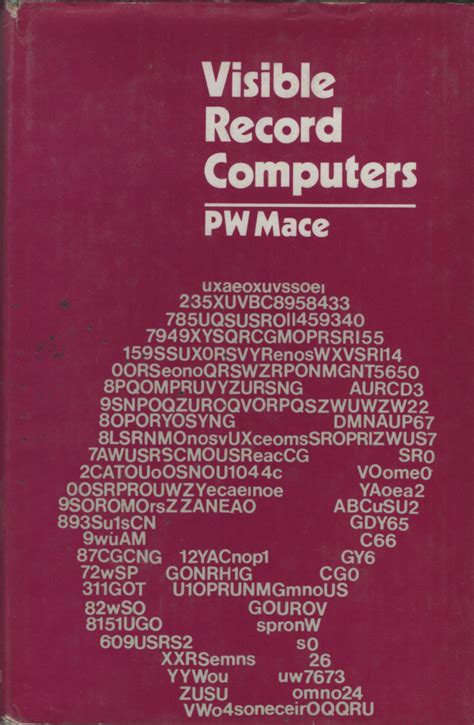 Visible record computers
