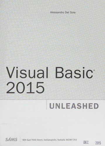 Visual Basic 2015 Unleashed