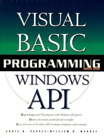 Visual Basic Programming With the Windows Api