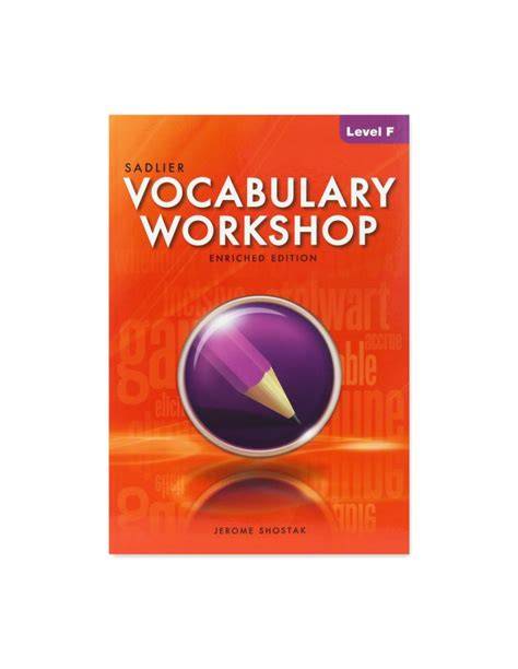 Vocabulary Workshop: Level F