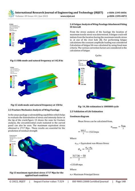 WING - STRESS ANALYSIS. MIG-15, SERIAL NO. 120147