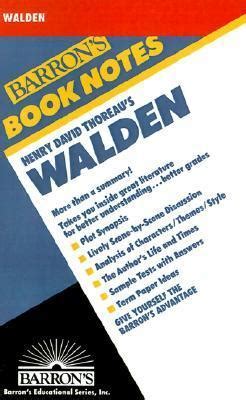 Walden (Barron's Book Notes)