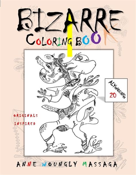 Weird Monster: Bizarre Coloring Book