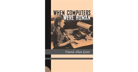When Computers Were Human