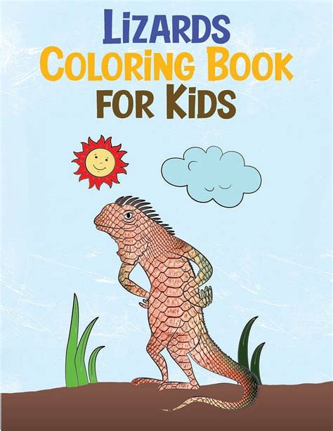 Whimsical Lizard Adventures: A Coloring Extravaganza