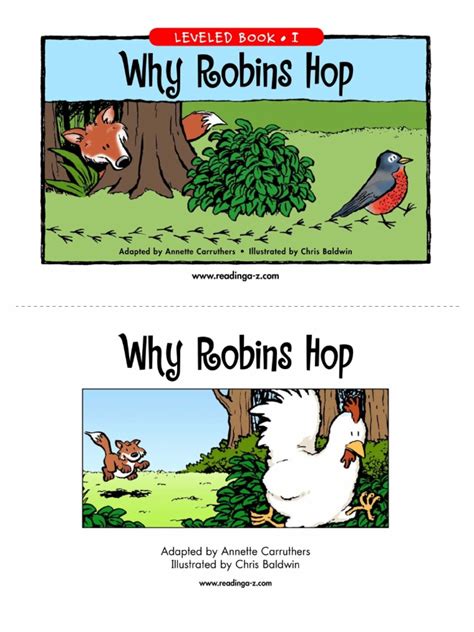 Why Robins Hop