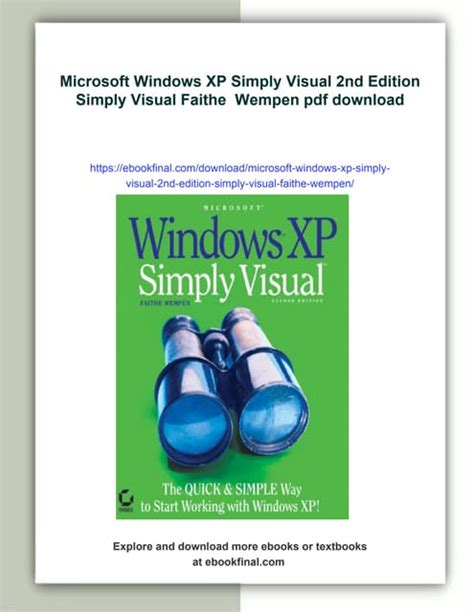 Windows XP Home Simply Visual