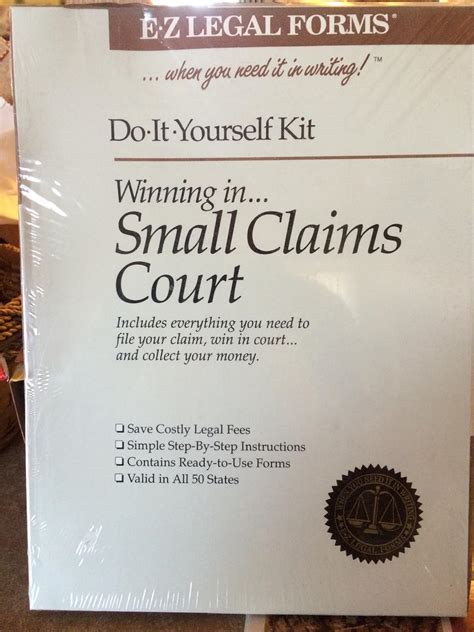 Winning In...Small Claims Kit (Do-It-Yourself)
