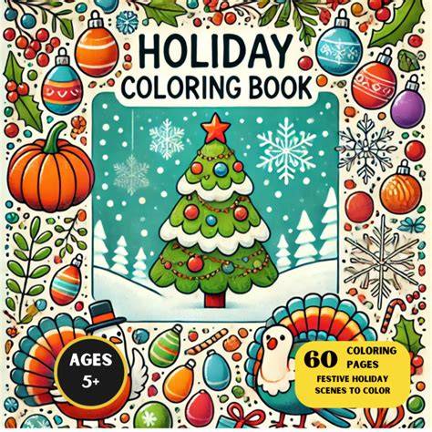 Winter Holidays coloring book