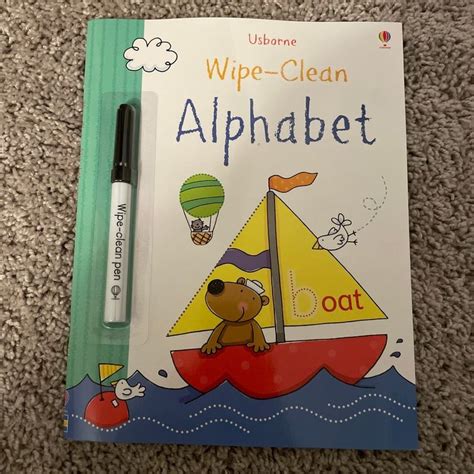 Wipe-Clean Alphabet Book