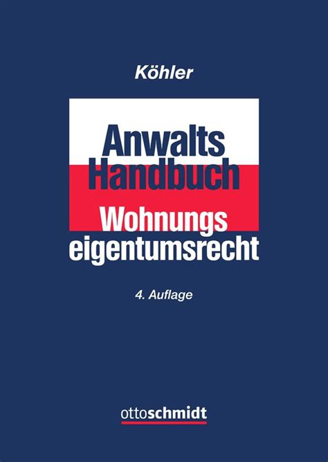 Wohnungseigentumsrecht.