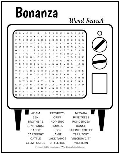Word Search Bonanza