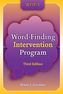 Word-finding Intervention Program