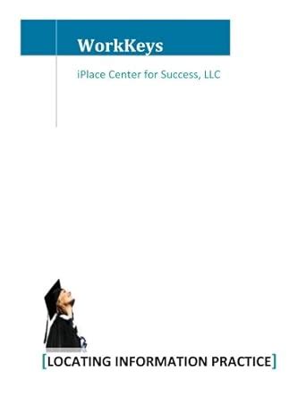WorkKeys Locating Information Practice
