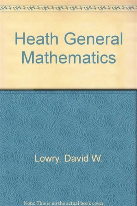 Worksheets for Heath General Mathematics