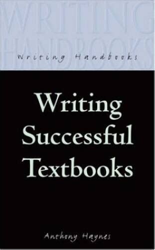 Writing Successful Textbooks (Writing Handbooks)