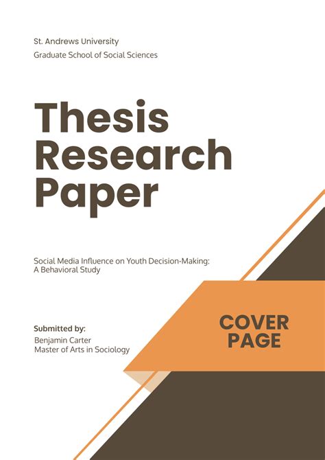 Writing of thesis & Research Papers