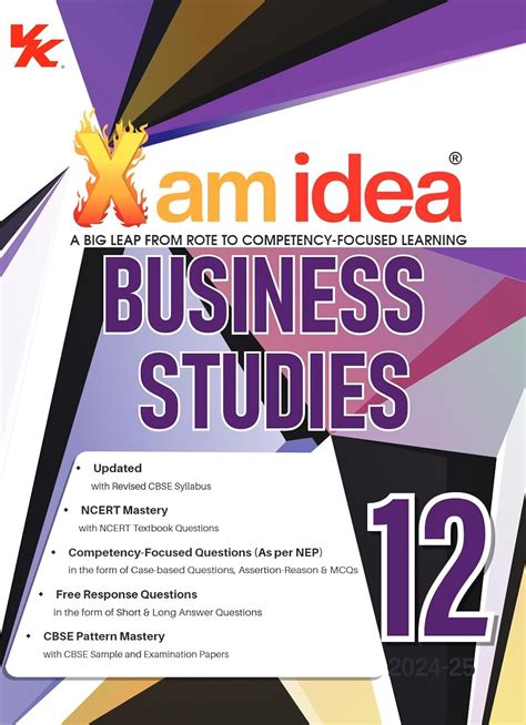 Xam Idea Business Studies Class 12