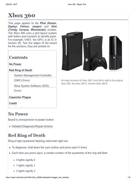 Xbox 360 Repair Guide