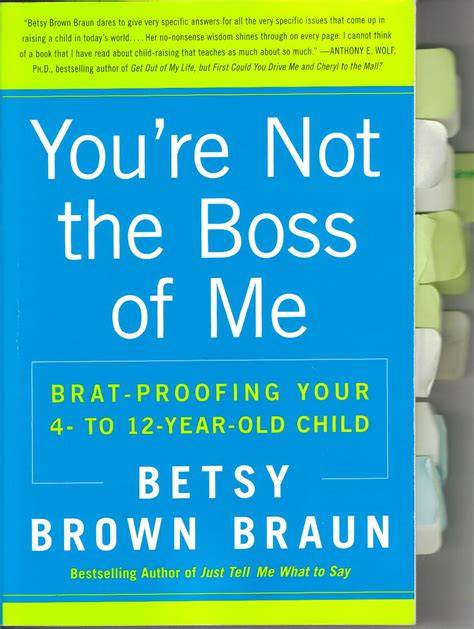 You Are Not the Boss of Me