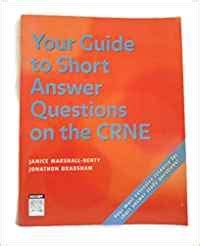 Your Guide to Short Answer Questions on the CRNE