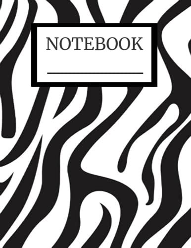 Zebra Drawing Notebook