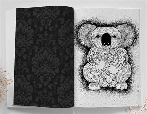 Zentangle Animals: Coloring Book #3